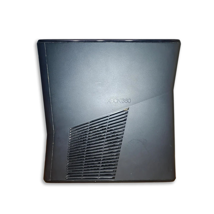 Xbox 360 Model S Console Black with Back Side View 