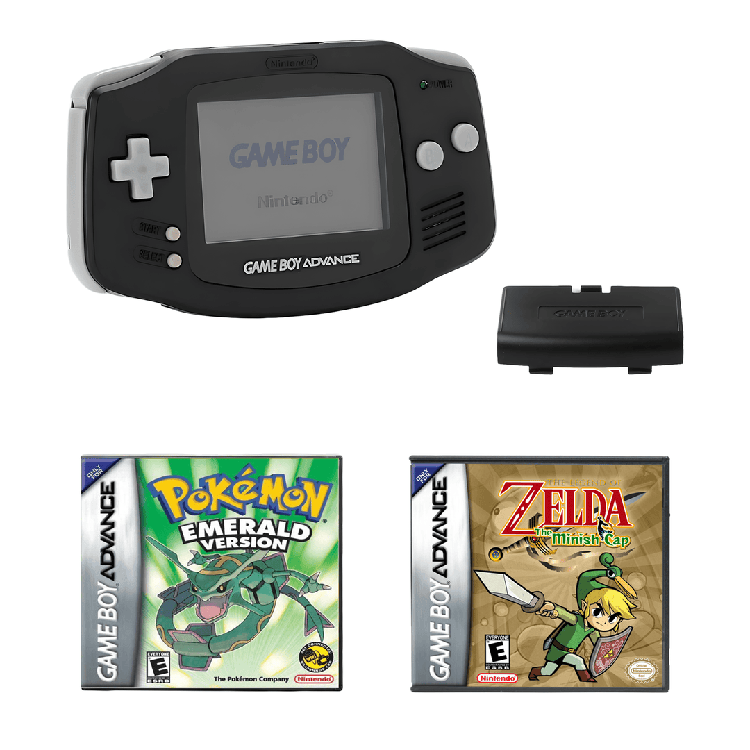 Expérience premium Game Boy Advance – Pokémon Émeraude et Zelda Minish Cap