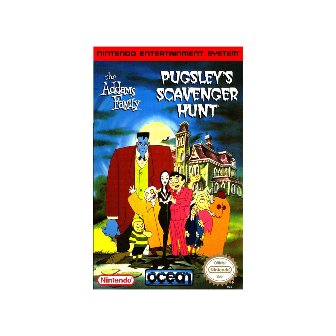 Pugsley's Scavenger Hunt - NES Game