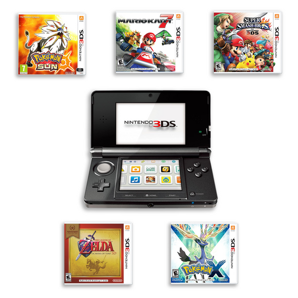 Nintendo 3DS Console Bundle: Super Mario 3D Land & New Super Mario Bros. 2 - Image 2