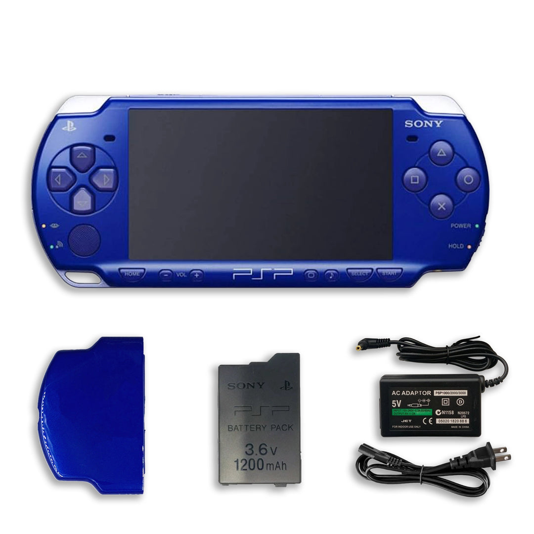 PlayStation Portable PSP 2000 Console Blue