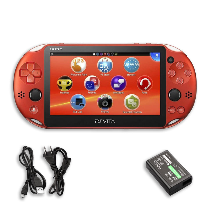 PlayStation Vita 2000 Console Metallic Red