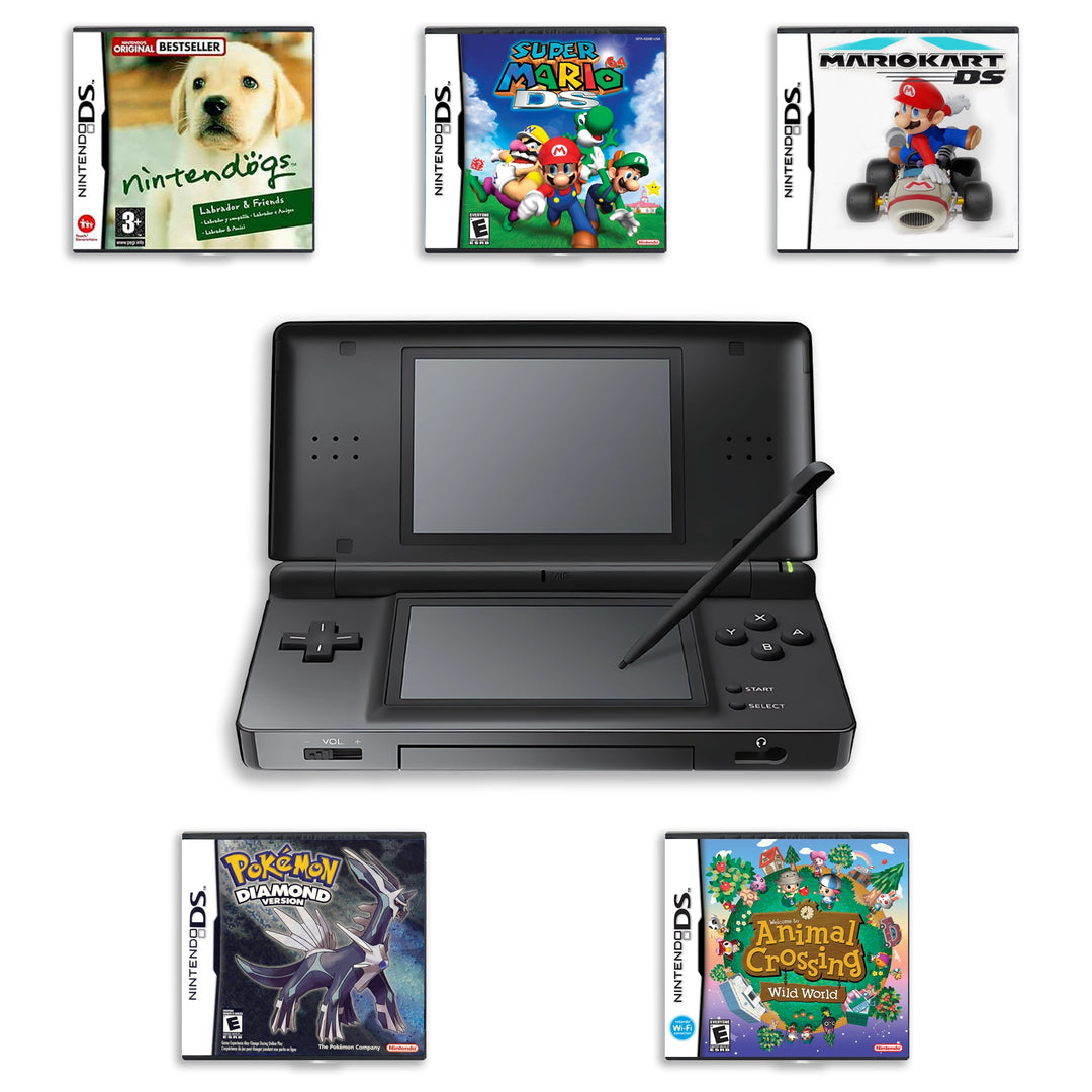Nintendo DS Lite Console: New Super Mario Bros