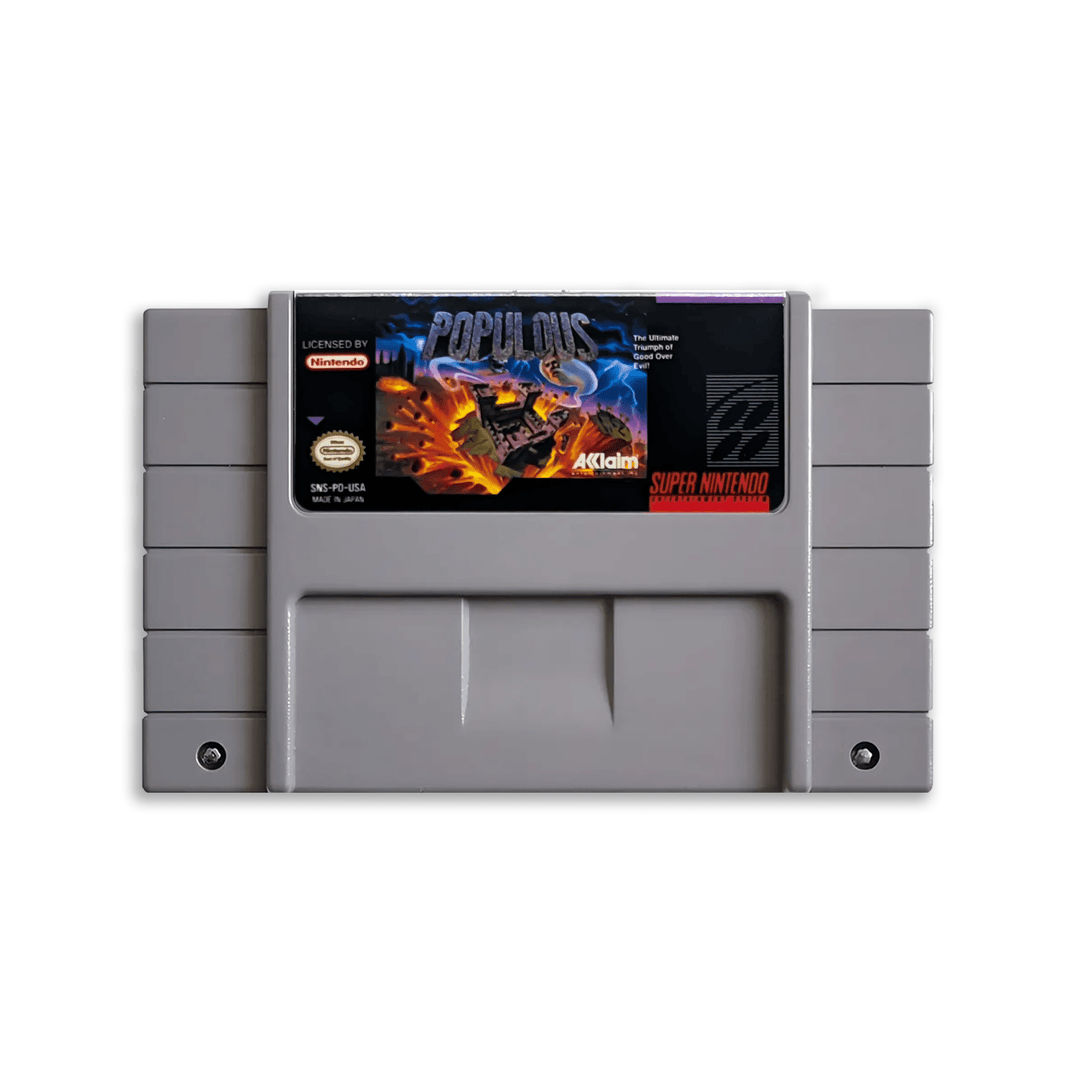 Populous - Juego de SNES