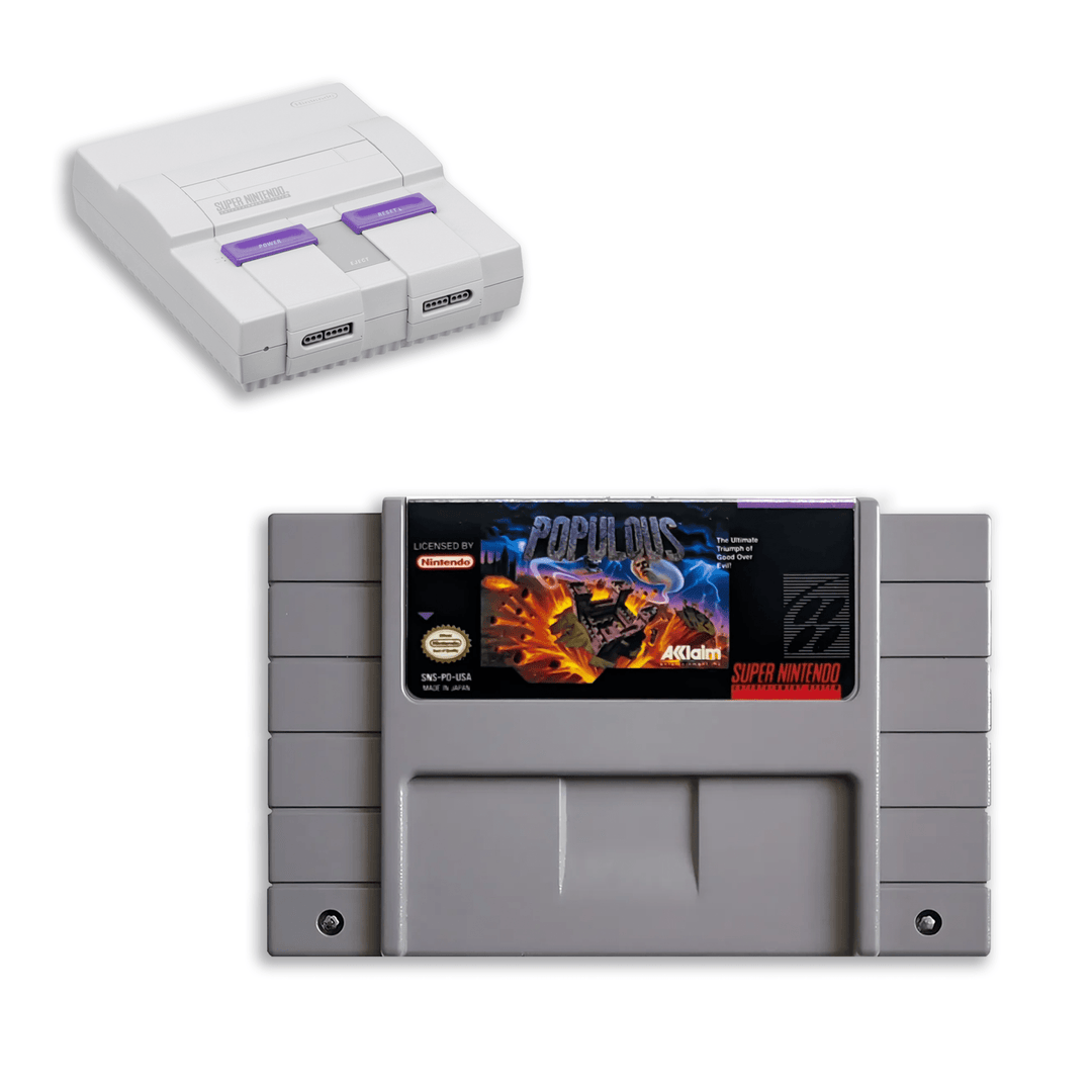 Populous - Juego de SNES