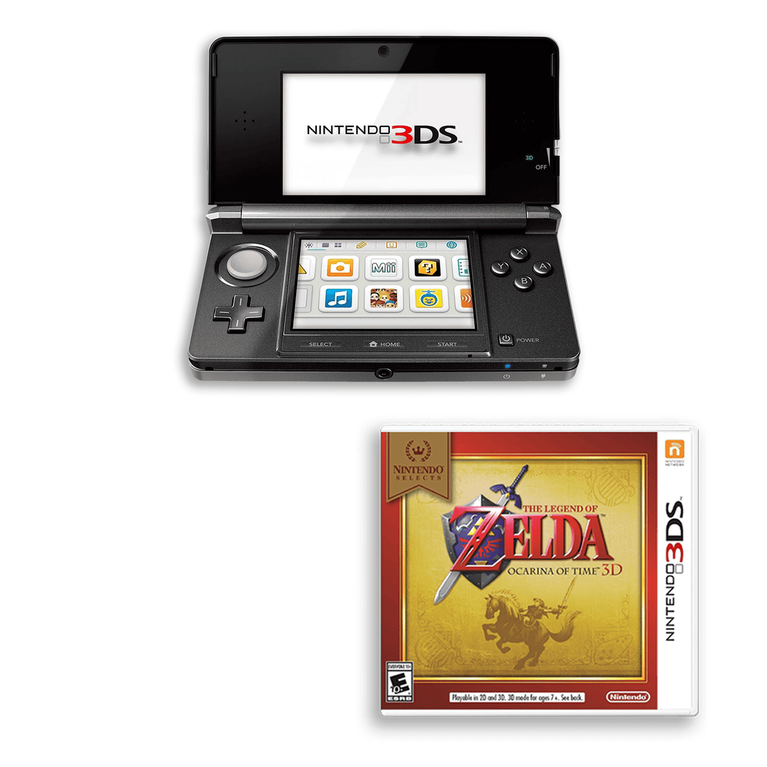 Consola Nintendo 3DS: Paquete Zelda Ocarina of Time 3D
