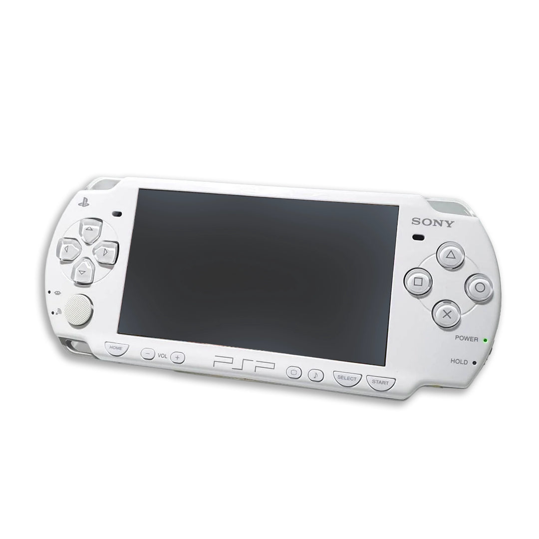 PlayStation Portable PSP 2000 Console Blue White Front View