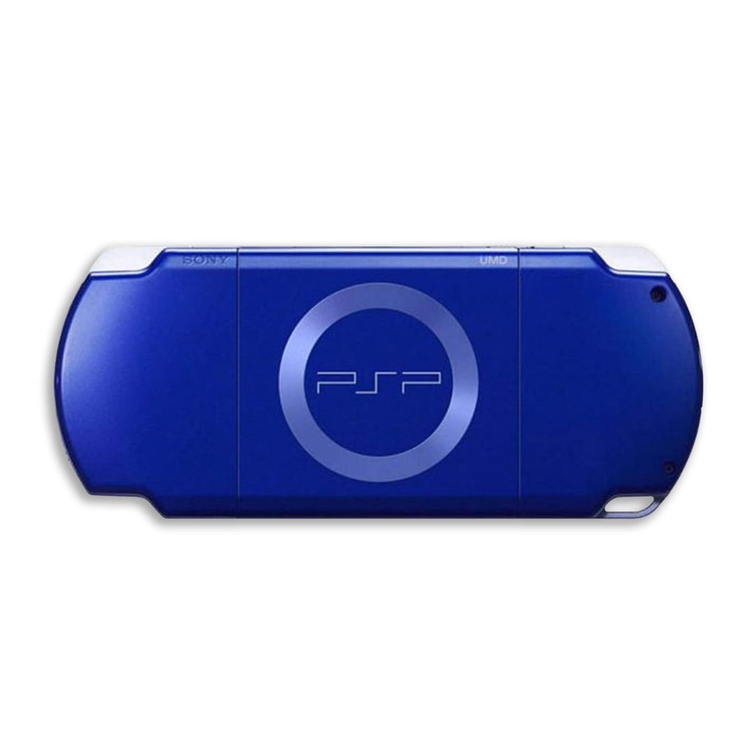 PlayStation Portable PSP 2000 Console Blue Back SIde