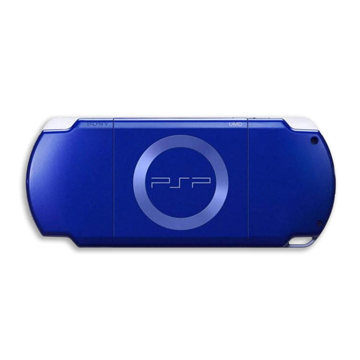 PlayStation Portable PSP 2000 Console Blue Back SIde