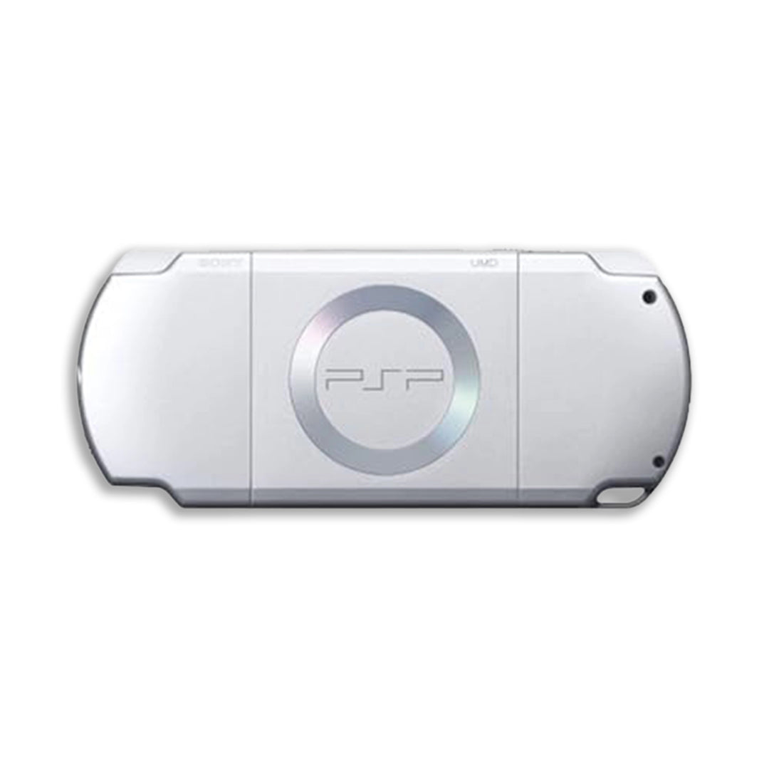 PlayStation Portable PSP 2000 Console Silver Back Side