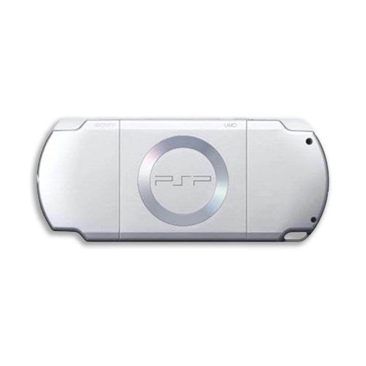 PlayStation Portable PSP 2000 Console Silver Back Side