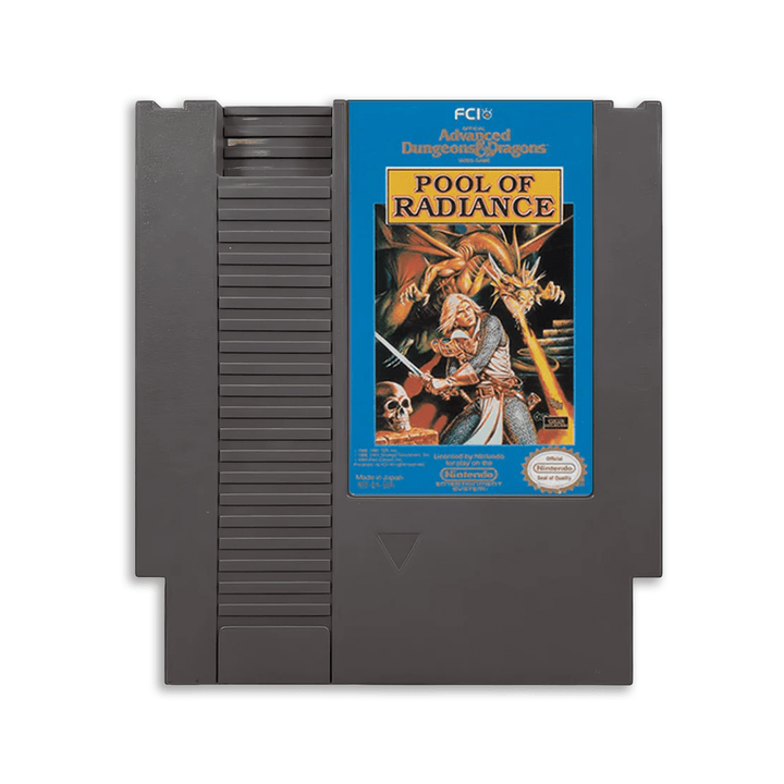Pool of Radiance - Jeu NES