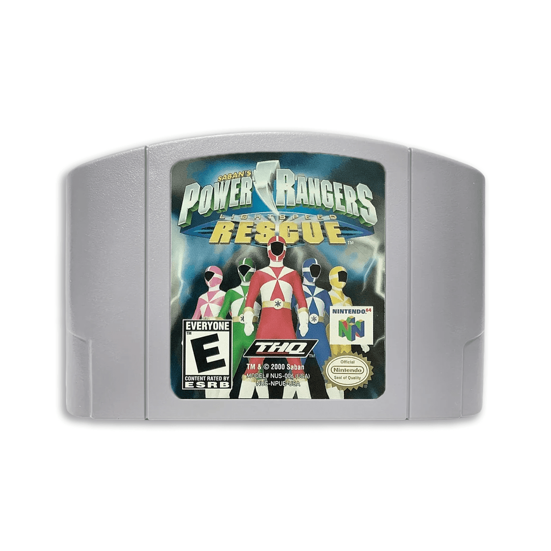Power Rangers Sauvetage Éclair - Jeu N64