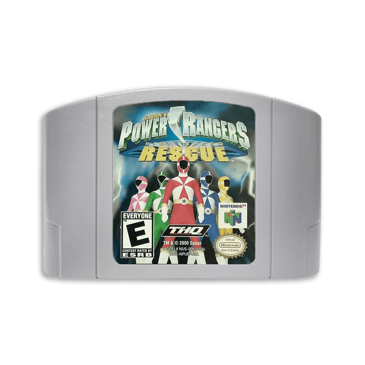 Power Rangers Sauvetage Éclair - Jeu N64