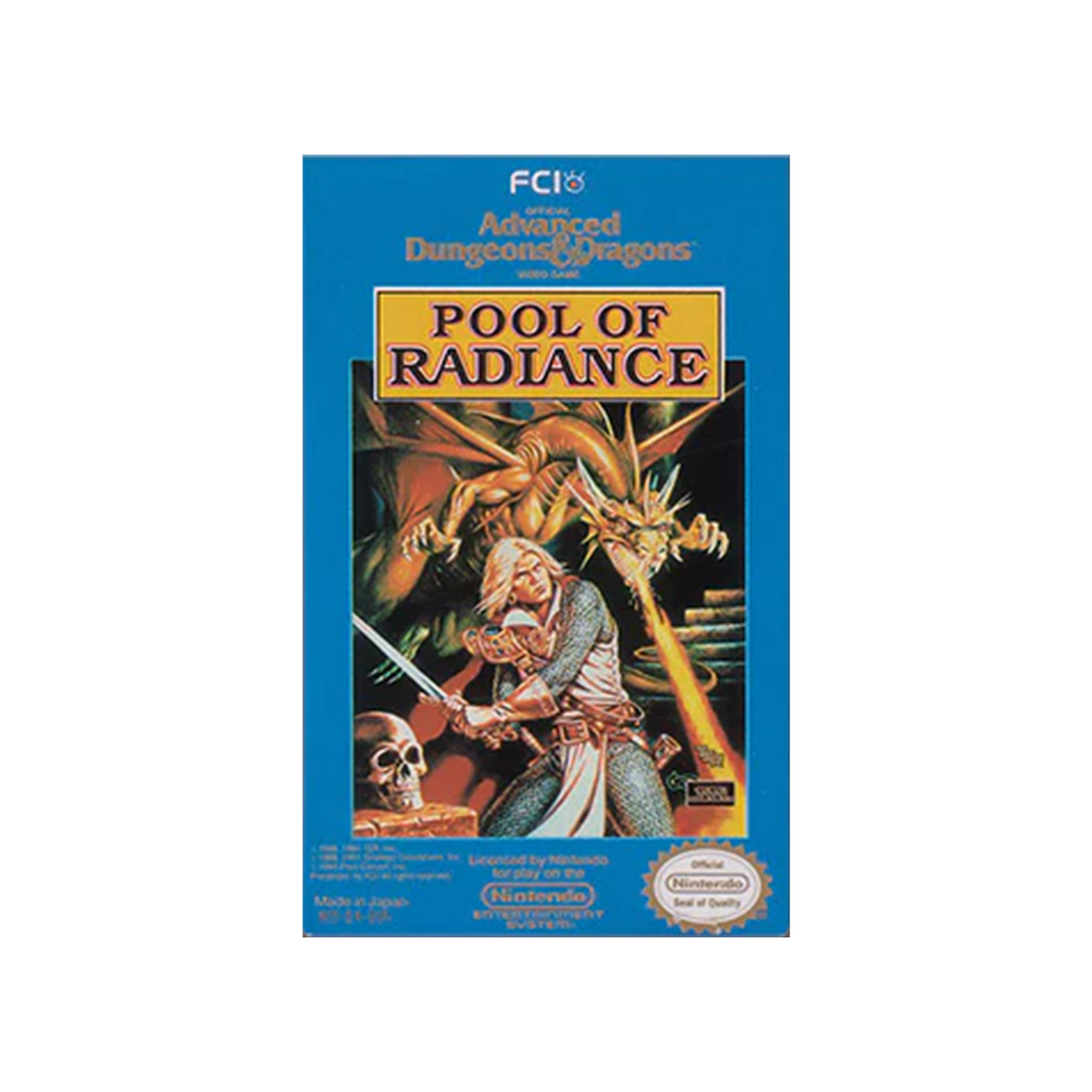 Pool of Radiance - Jeu NES