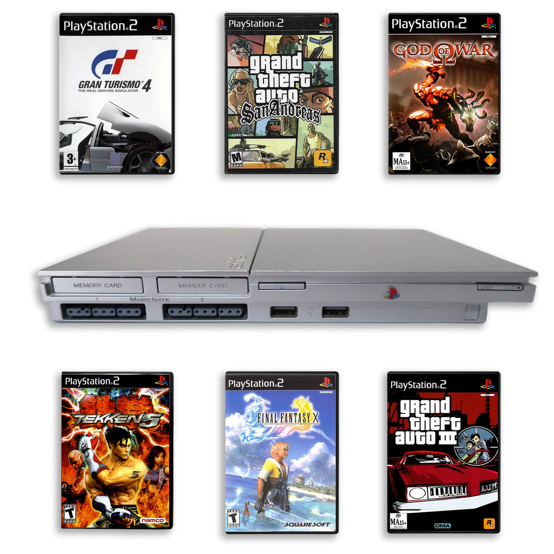 Playstation 2 PS2 Slim Console