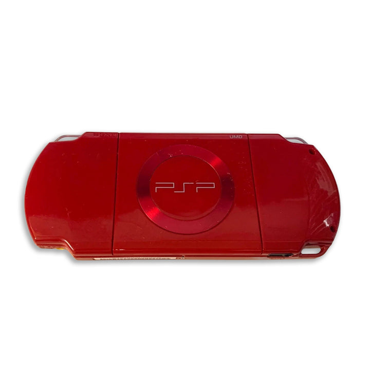 PlayStation Portable PSP 2000 Console Red Back SIde