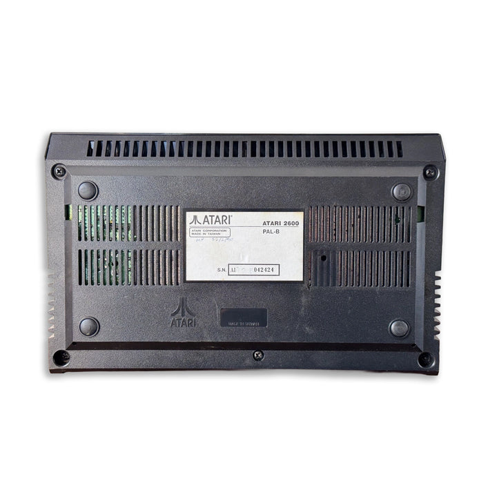Atari 2600 Junior Console Silver Bottom Side