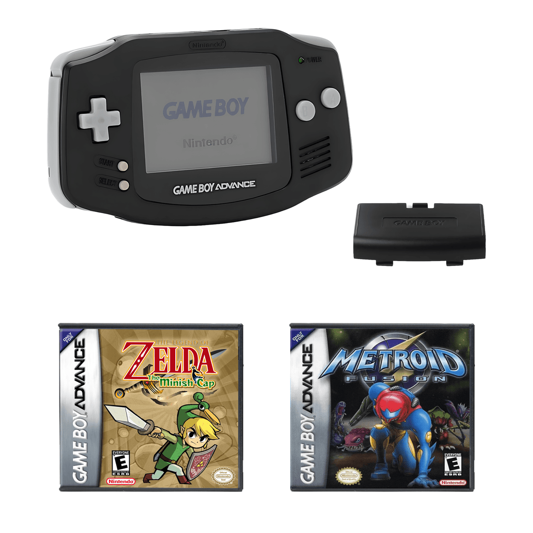 Game Boy Advance Adventure Pack – Zelda Minish Cap & Metroid Fusion