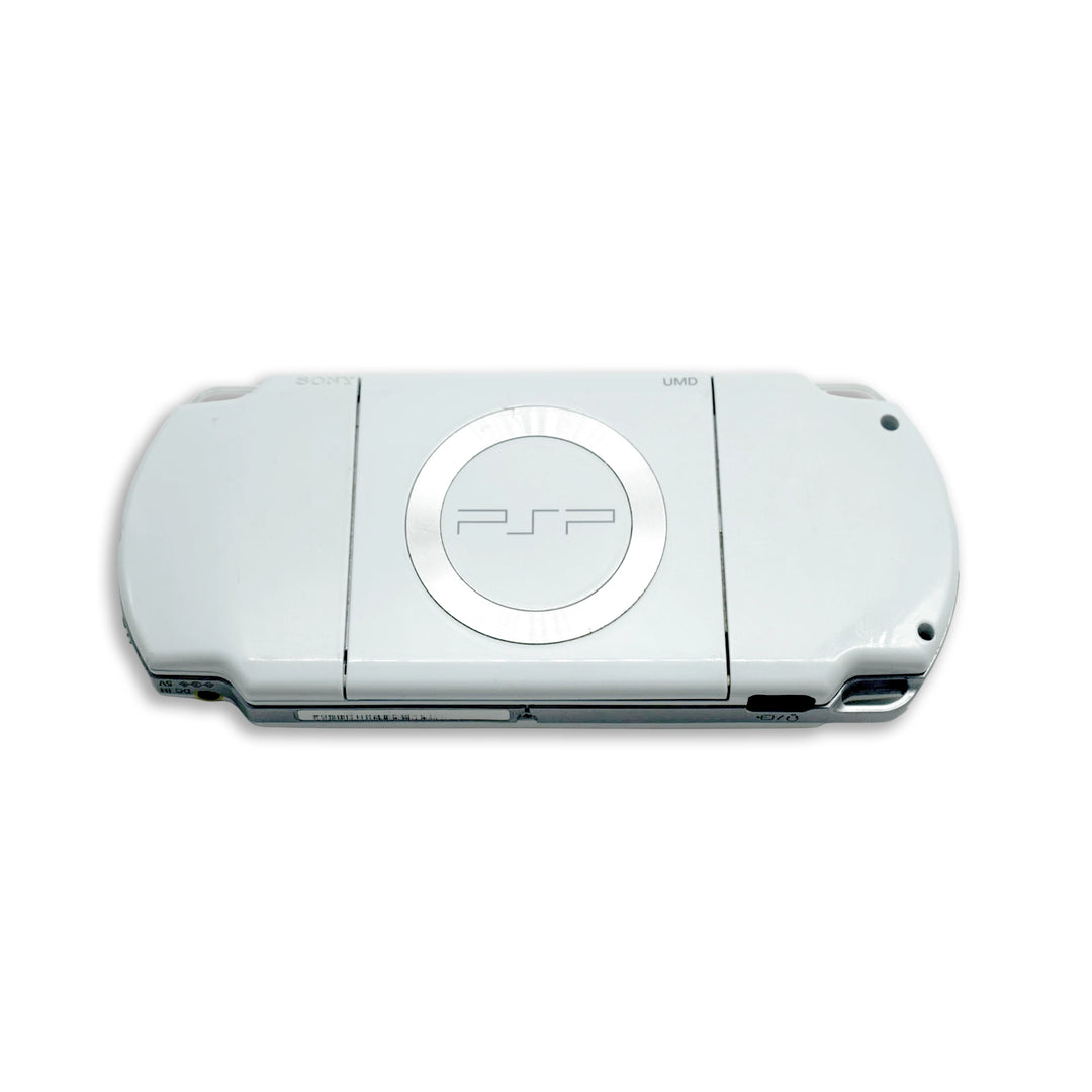 PlayStation Portable PSP 2000 Console Blue White BAck Side
