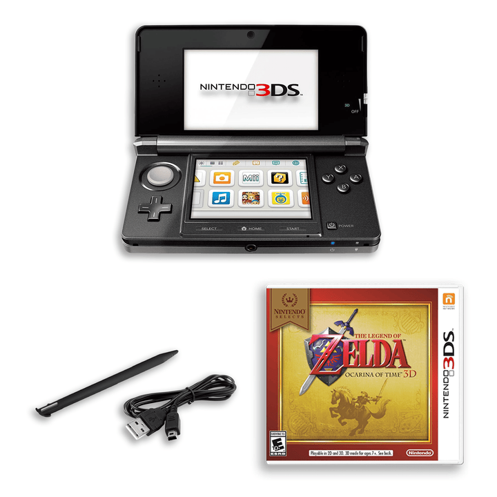 Consola Nintendo 3DS: Paquete Zelda Ocarina of Time 3D