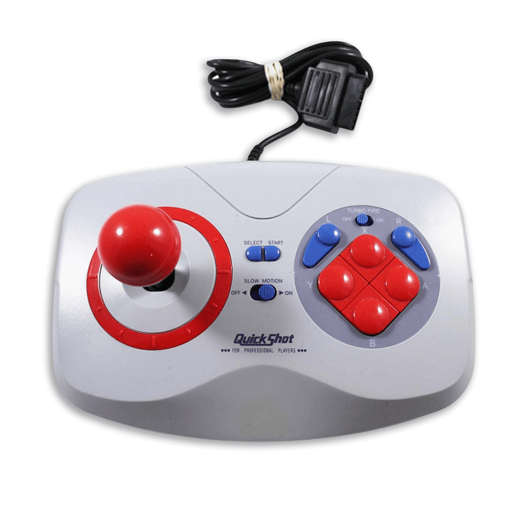 Manette de jeu Super Nintendo SNES Quickshot QS-190