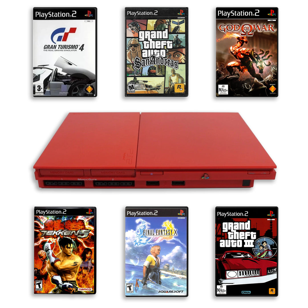 Sony PlayStation 2 PS2 Slimline (9000 series) Console