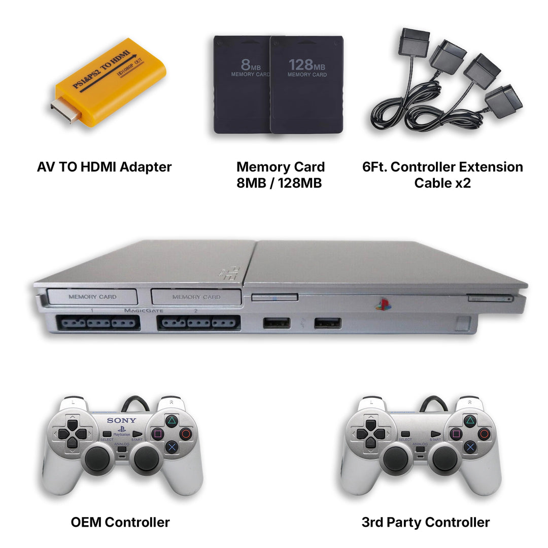 Playstation 2 PS2 Slim Console