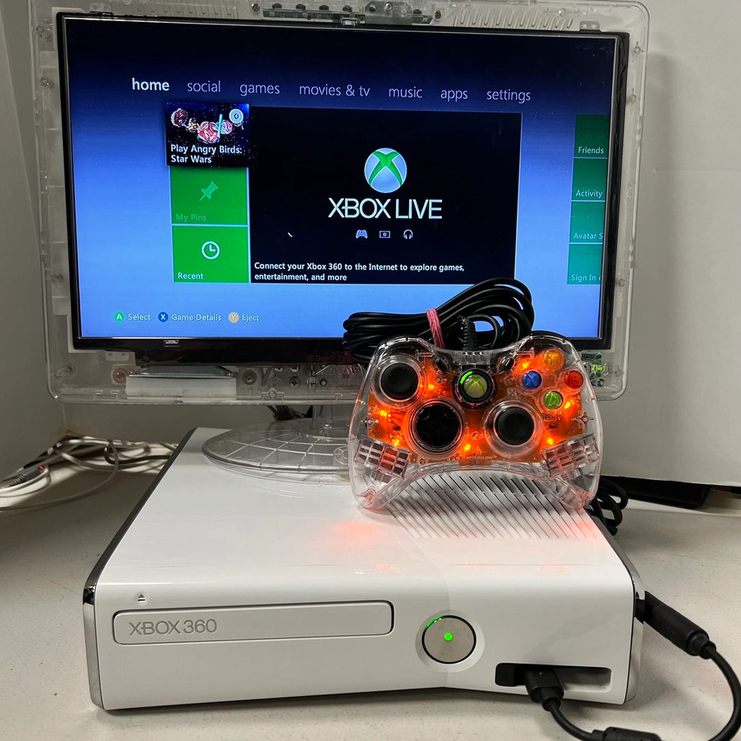 Xbox 360 Model S Console White
Setup