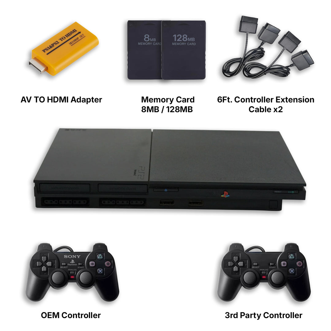 Sony PlayStation 2 PS2 Slimline (9000 series) Console