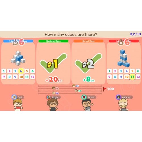 Big Brain Academy: Brain vs. Brain Switch (Retro Fam)