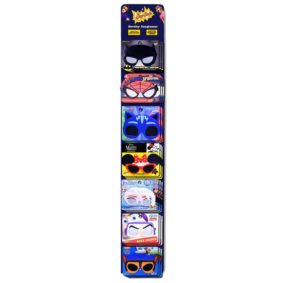 Arkaid Kids Sunglasses Clip Strip (Retro Fam)