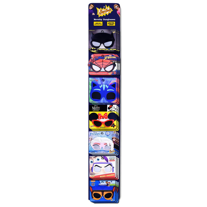 Arkaid Kids Sunglasses Clip Strip (Retro Fam)