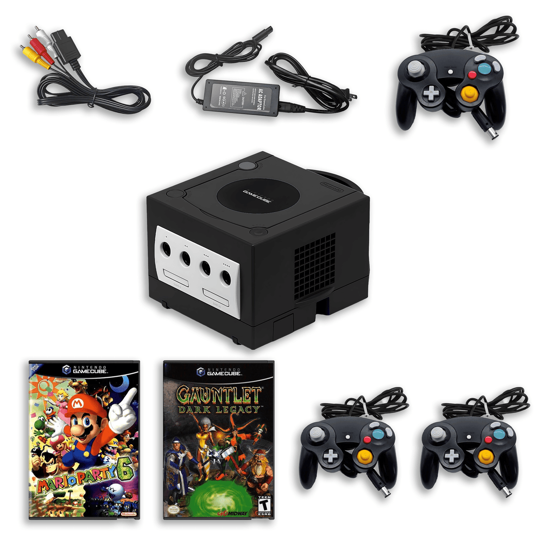GameCube Co-Op Favorites – Gauntlet Dark Legacy & Mario Party 6 – 2 Controllers