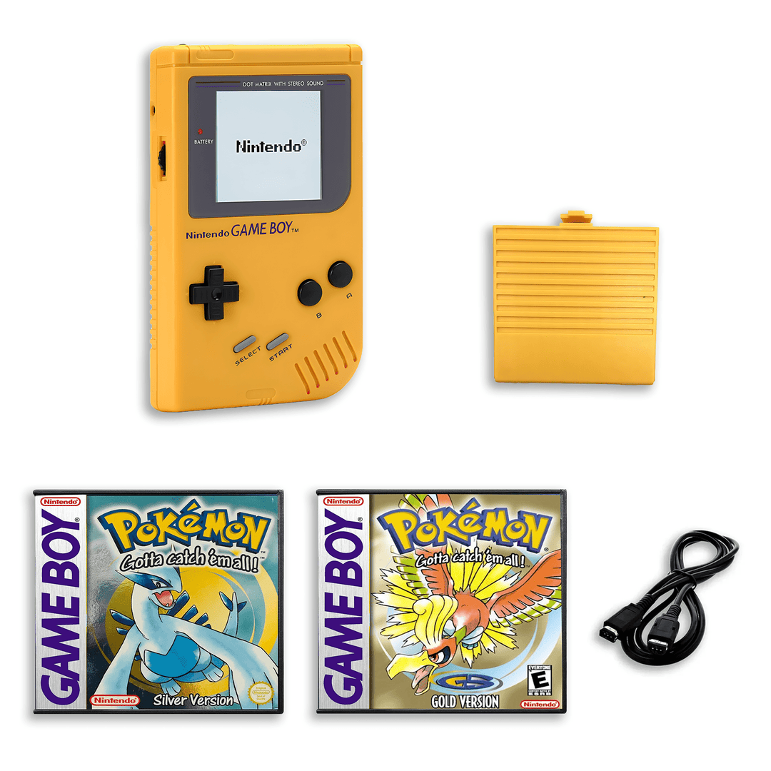 Jeux en coopération sur Game Boy : Pokémon Or et Argent – ​​Câble Link