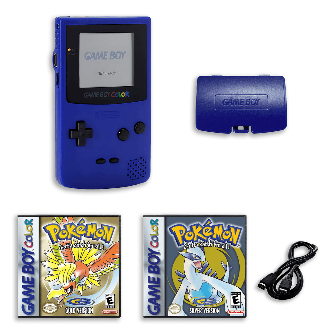 Jeux préférés en coopération sur Game Boy Color – Pokémon Or et Argent – Câble Link