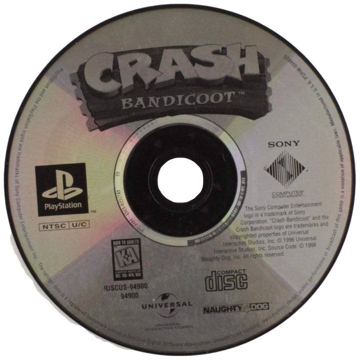 Crash Bandicoot - PS1 Game