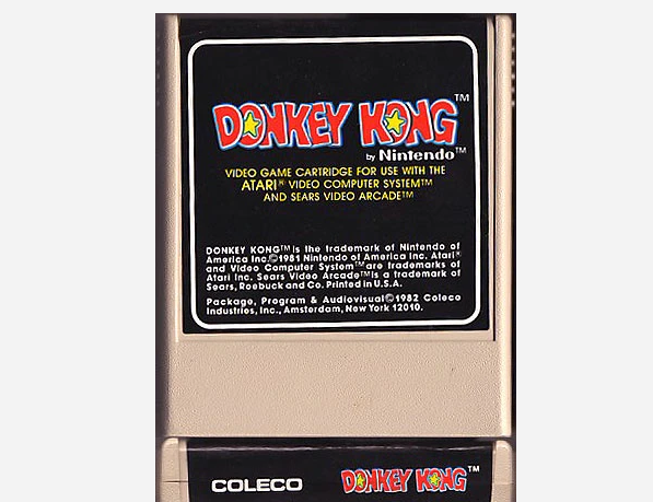 DONKEY KONG – Atari 2600 Game