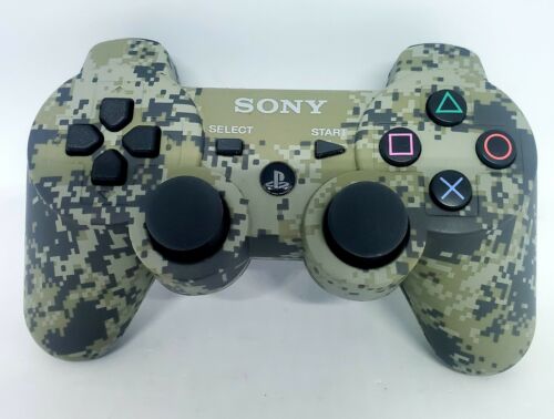 Manette sans fil Dualshock 3 - Camouflage (Retro Fam)