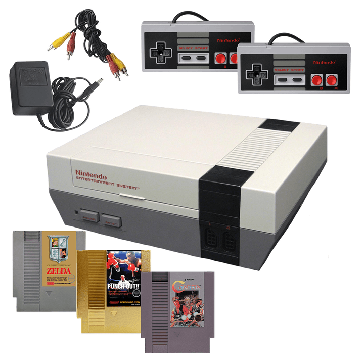 FAN FAVORITE ORIGINAL NES CONTRA, TYSON, ZELDA PAK
