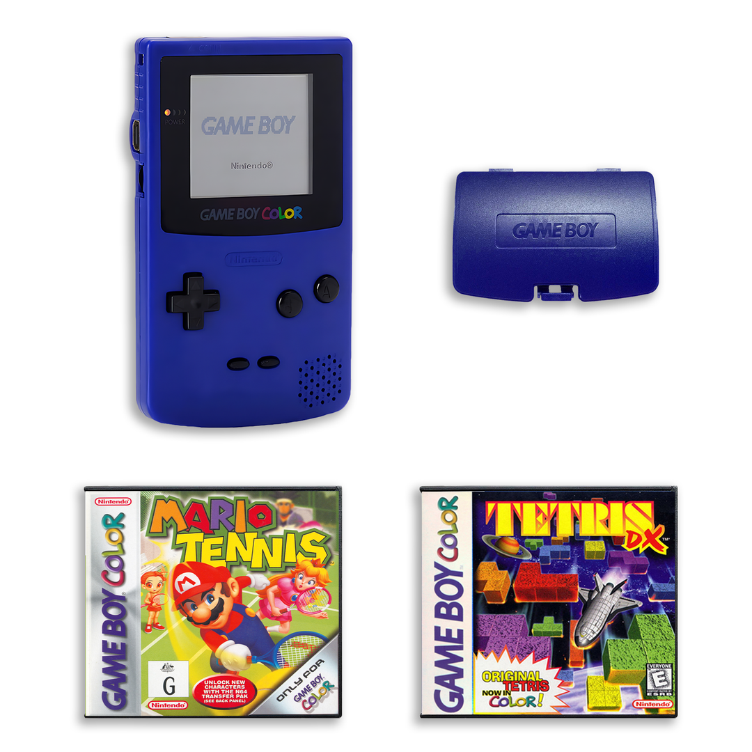 Pack Game Boy Color pour toute la famille – Mario Tennis et Tetris DX