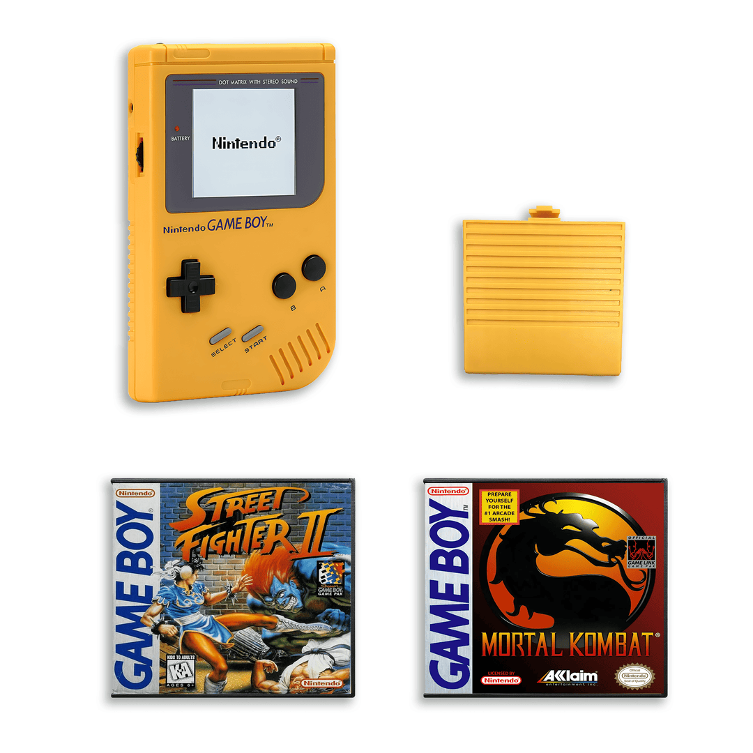 Collection de jeux de combat pour Game Boy – Street Fighter II et Mortal Kombat