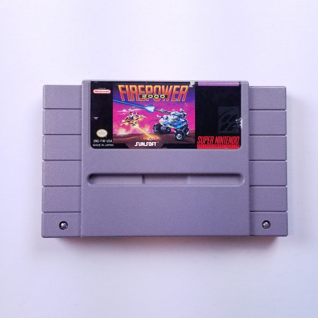 Firepower 2000 – SNES Game
