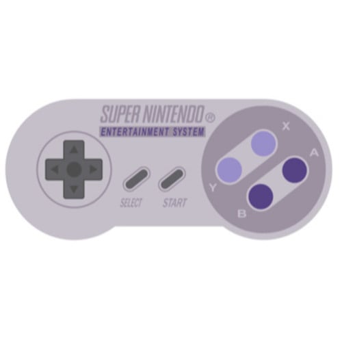 Door Mat: Nintendo - SNES Controller Shaped