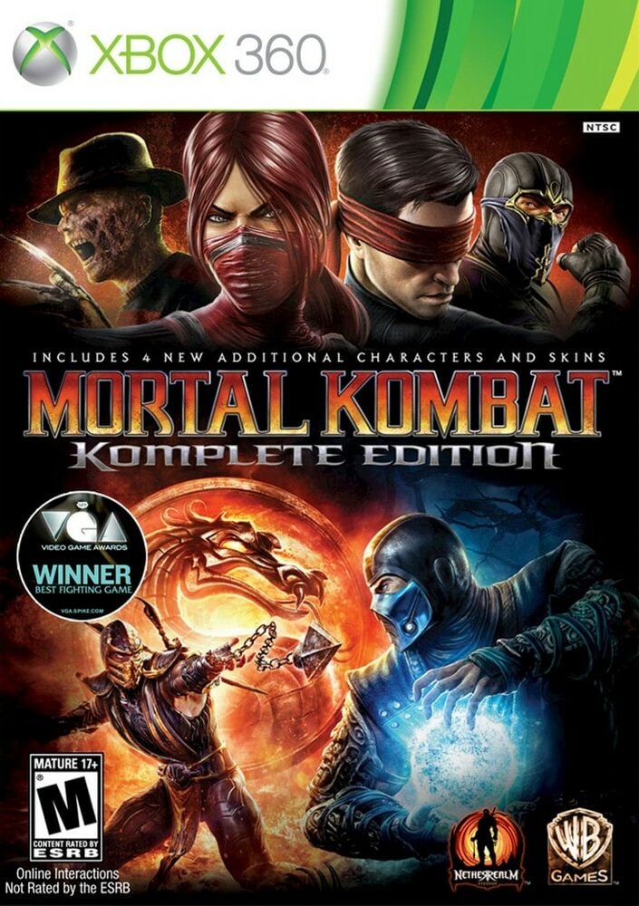 Mortal Kombat Komplete Edition – XBOX 360 Game (Retro Fam)