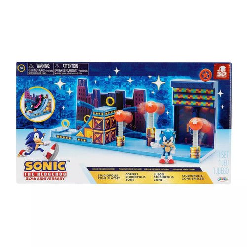 Sonic 2.5" Figure Playset - Studiopolis (Retro Fam)