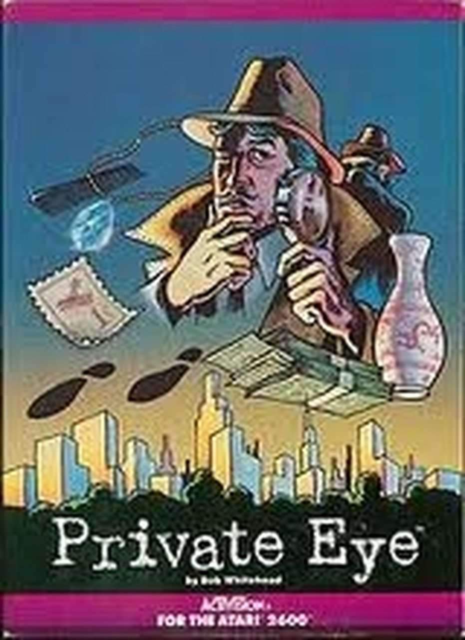 PRIVATE EYE - ATARI 2600 GAME - Atari 2600 Game | Retrolio Games