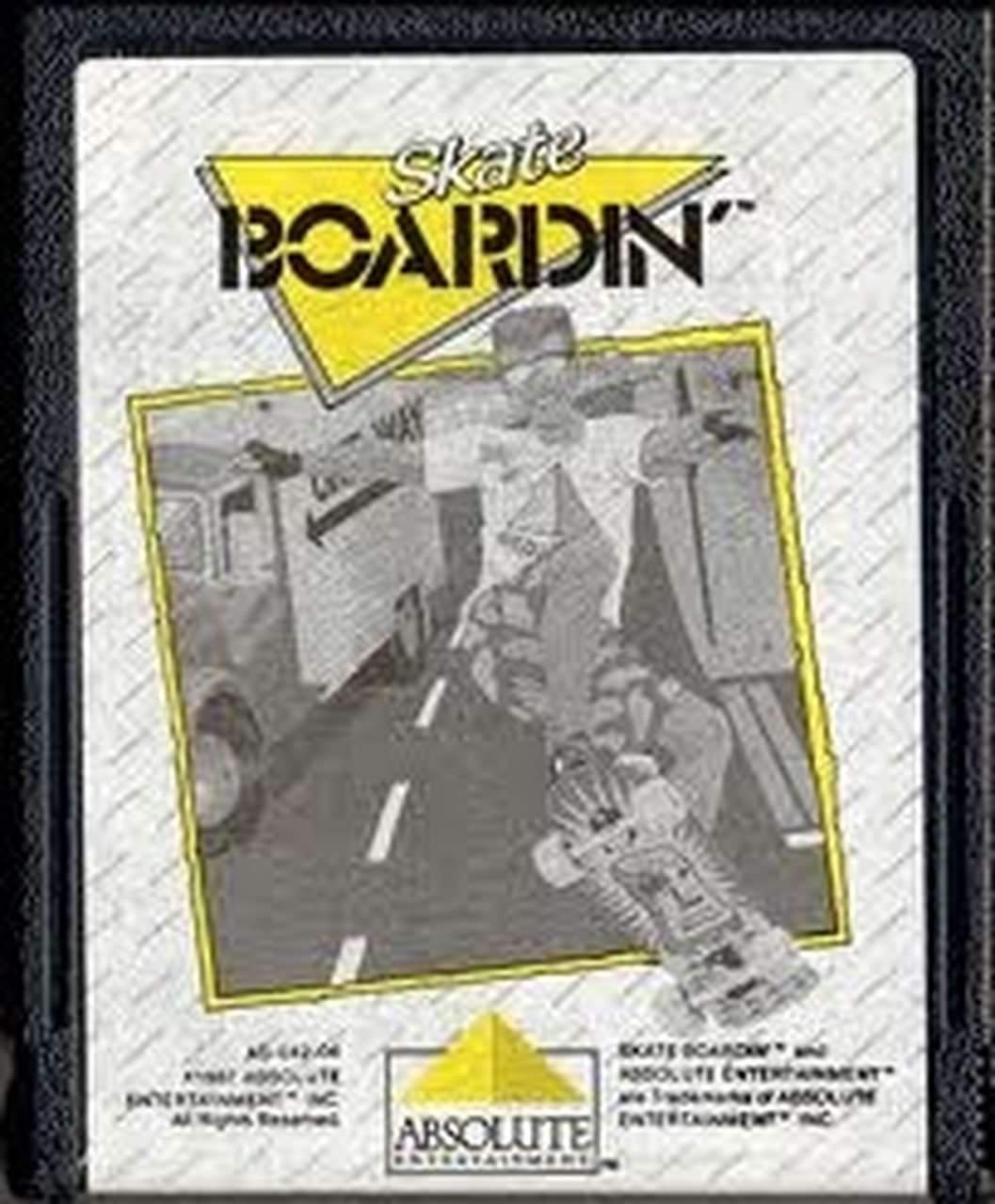 SKATE BOARDIN' - ATARI 2600 GAME - Atari 2600 Game | Retrolio Games