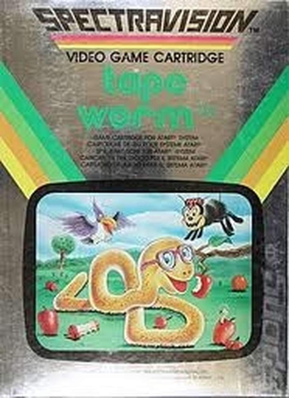 TAPE WORM - ATARI 2600 GAME - Atari 2600 Game | Retrolio Games