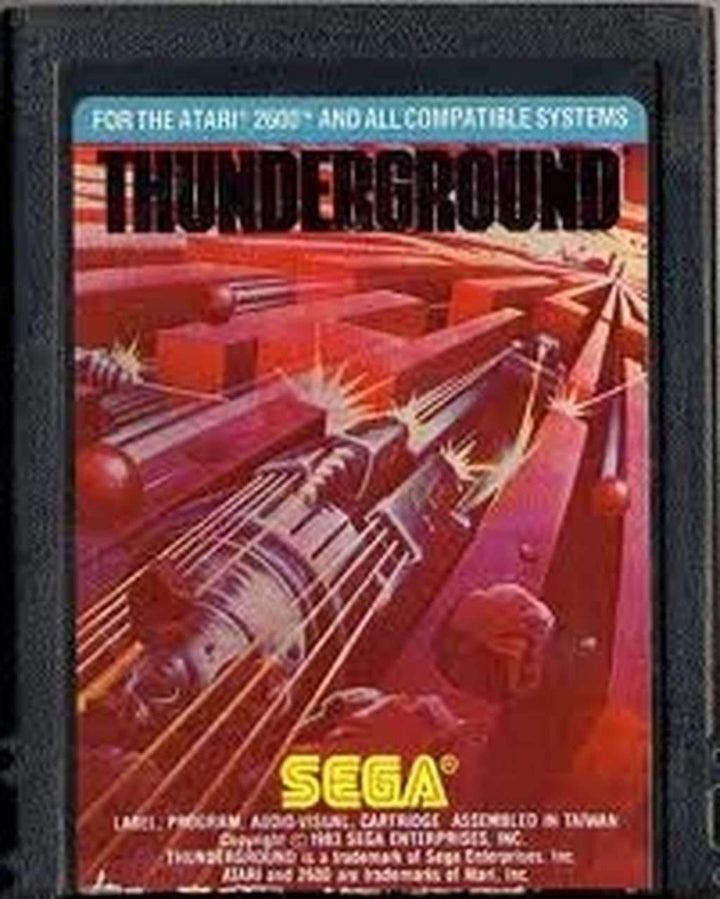 THUNDERGROUND - ATARI 2600 GAME - Atari 2600 Game | Retrolio Games